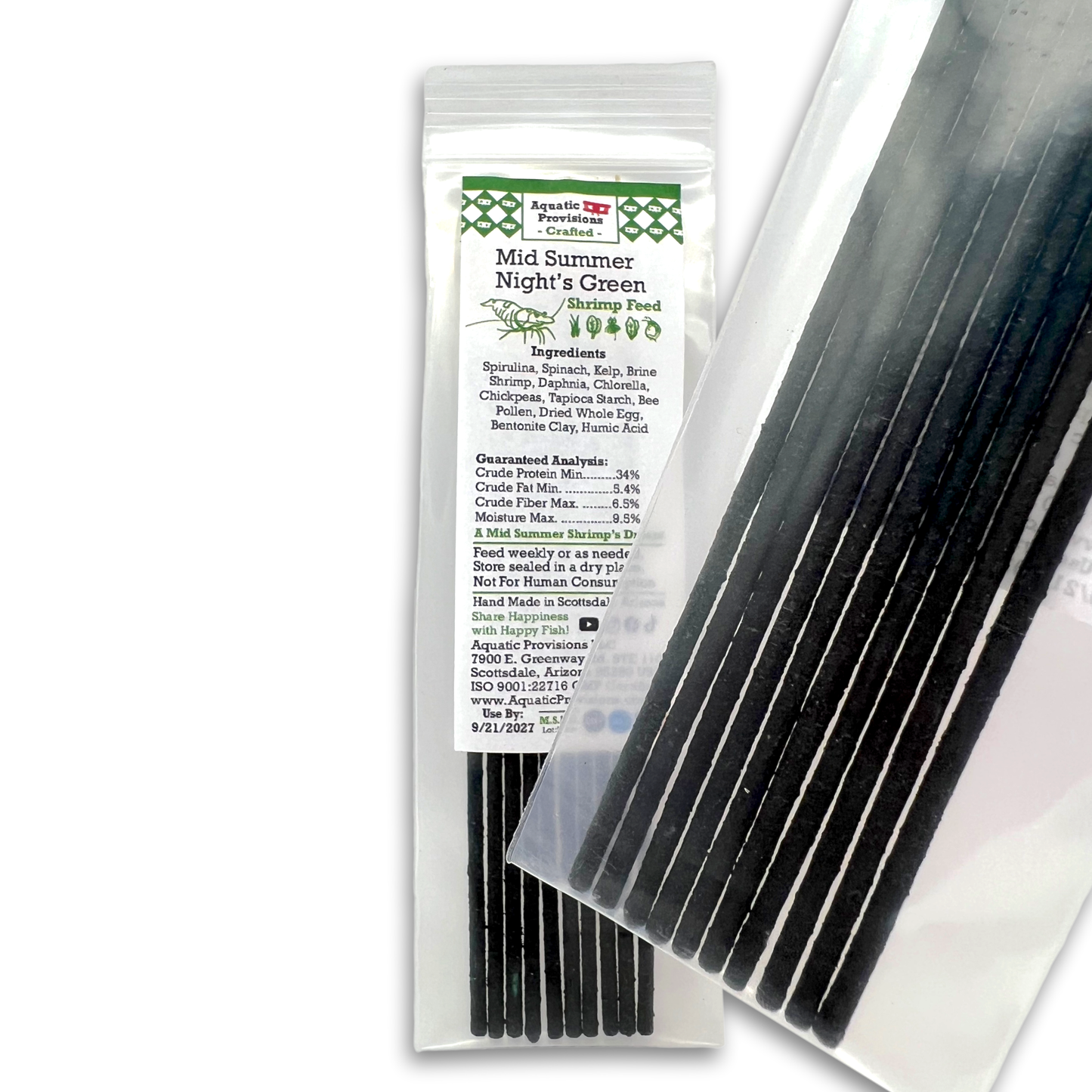 Mid Summer Night's Green - Shrimp Lolly Treats 10x6"