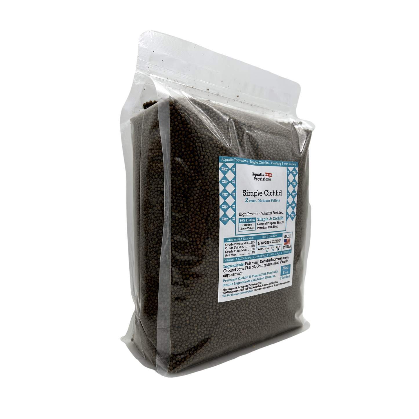 Simple Cichlid Medium 2mm, Bulk