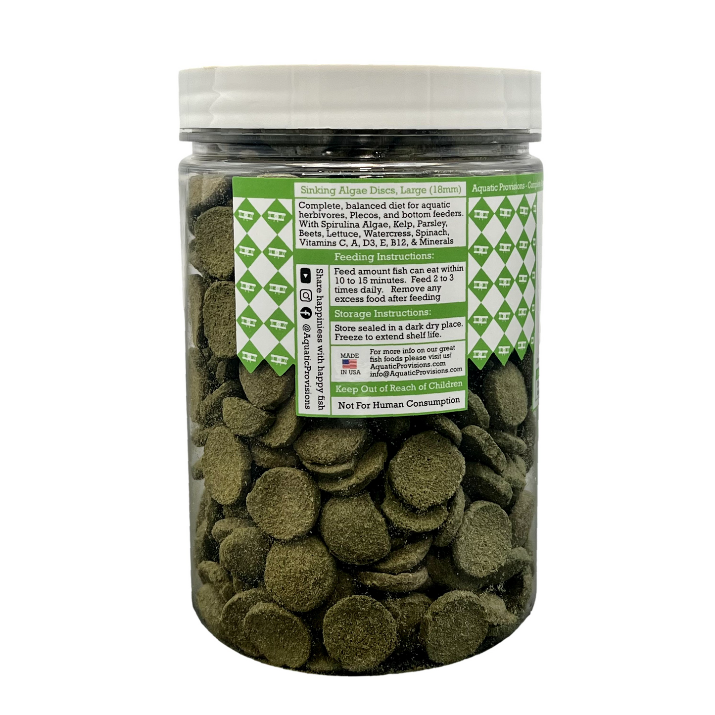 Algae Discs, 18 mm
