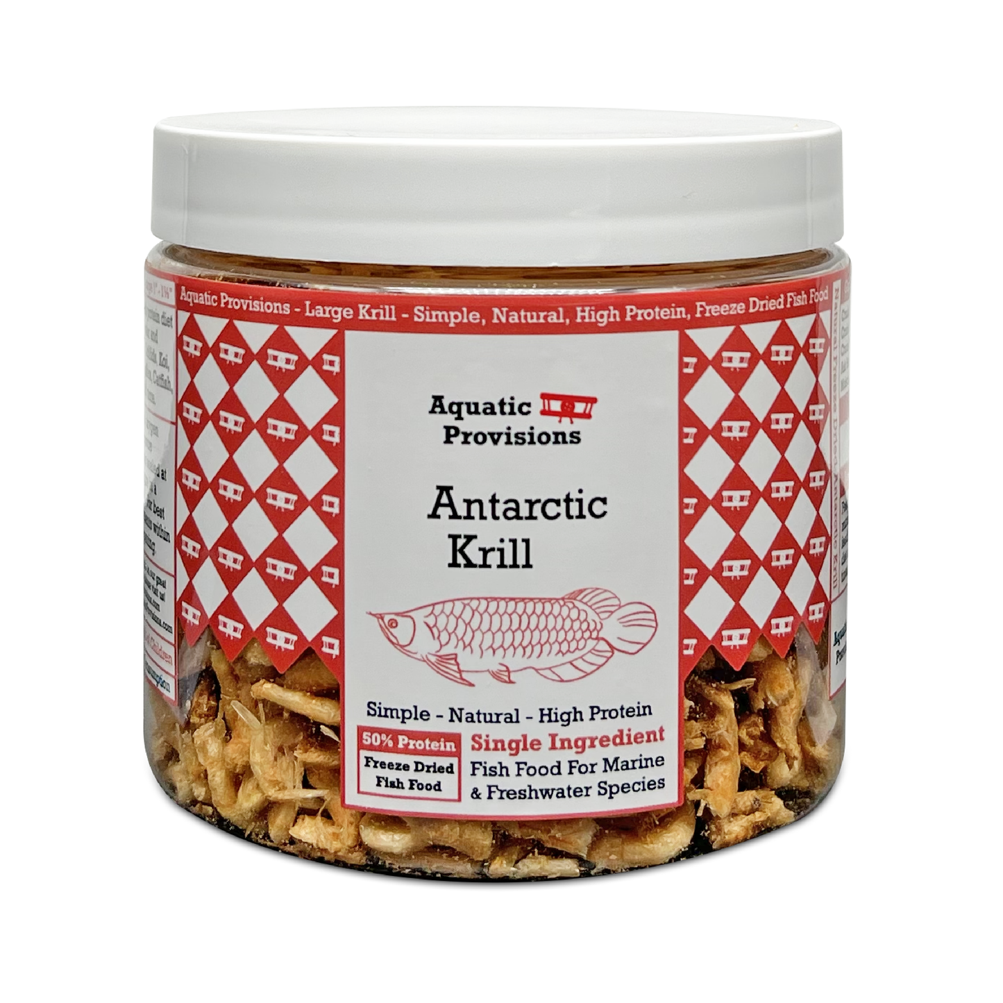 Antarctic Krill, Jumbo Freeze Dried