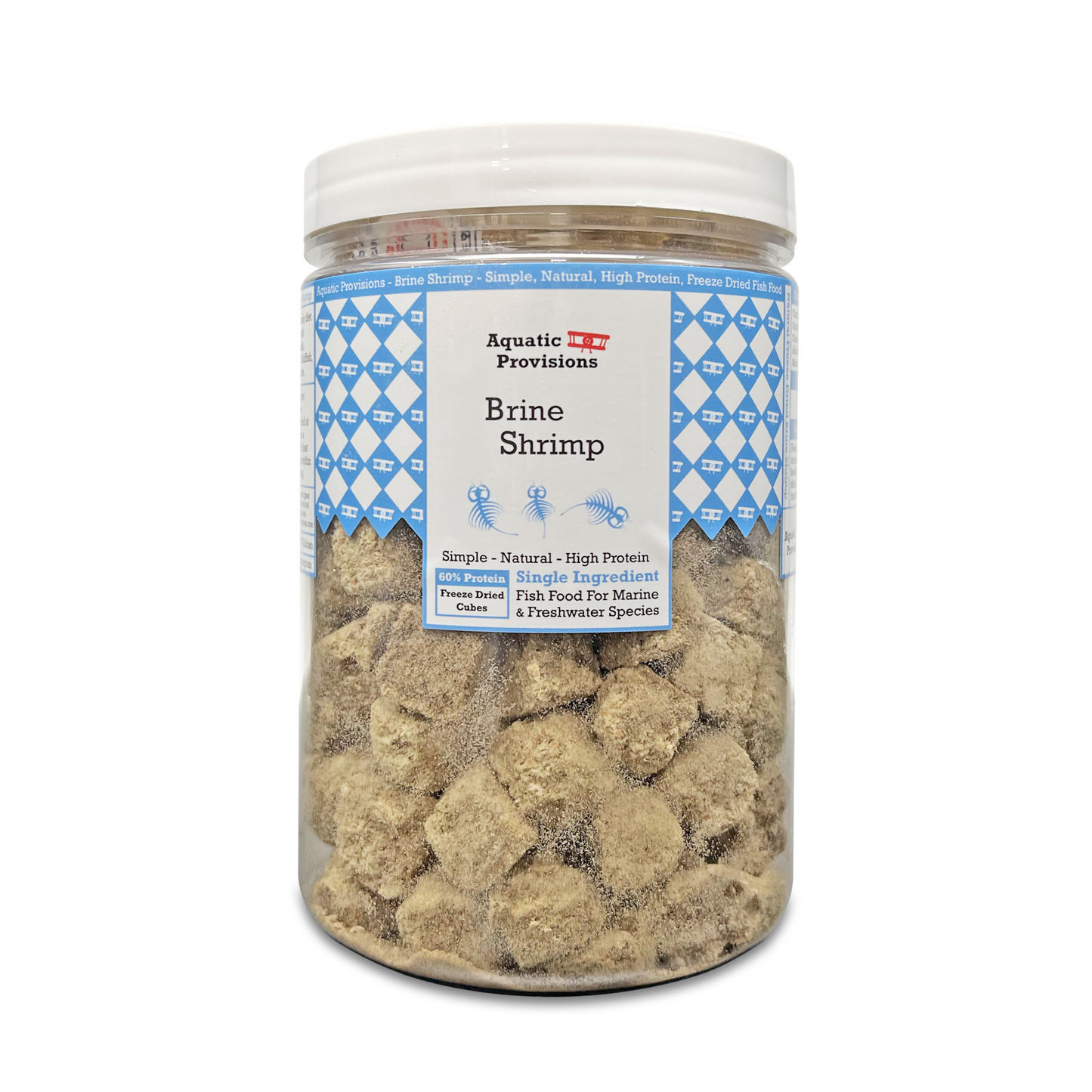 Brine Shrimp Cubes, Freeze Dried