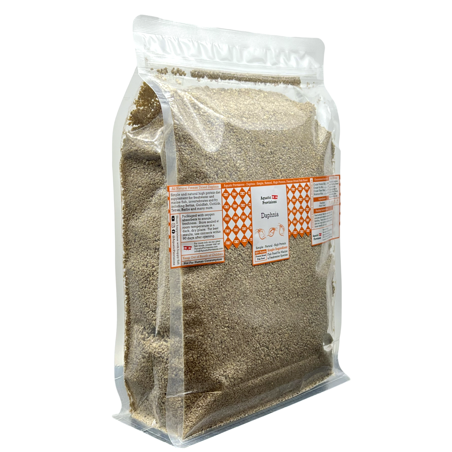 Daphnia, Freeze Dried, Bulk