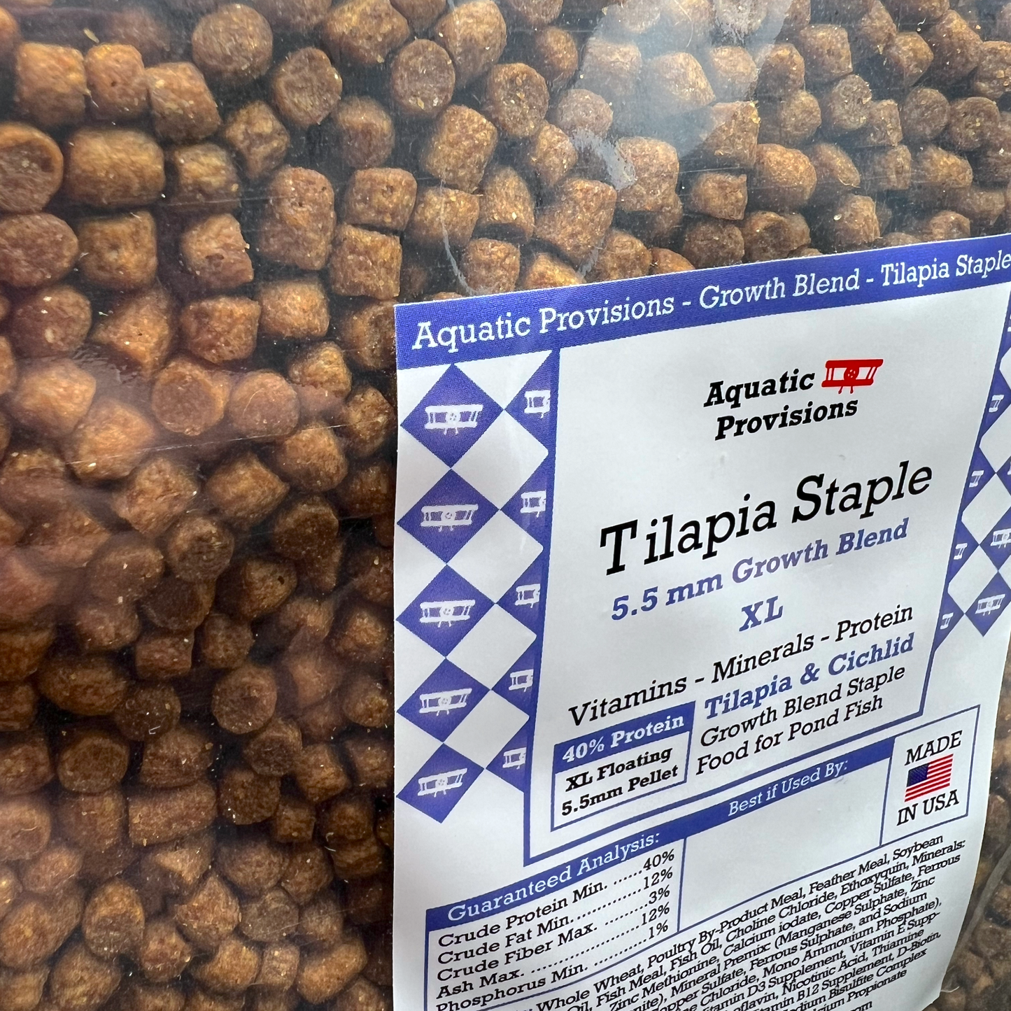 Tilapia Staple Growth Blend XL 5.5mm