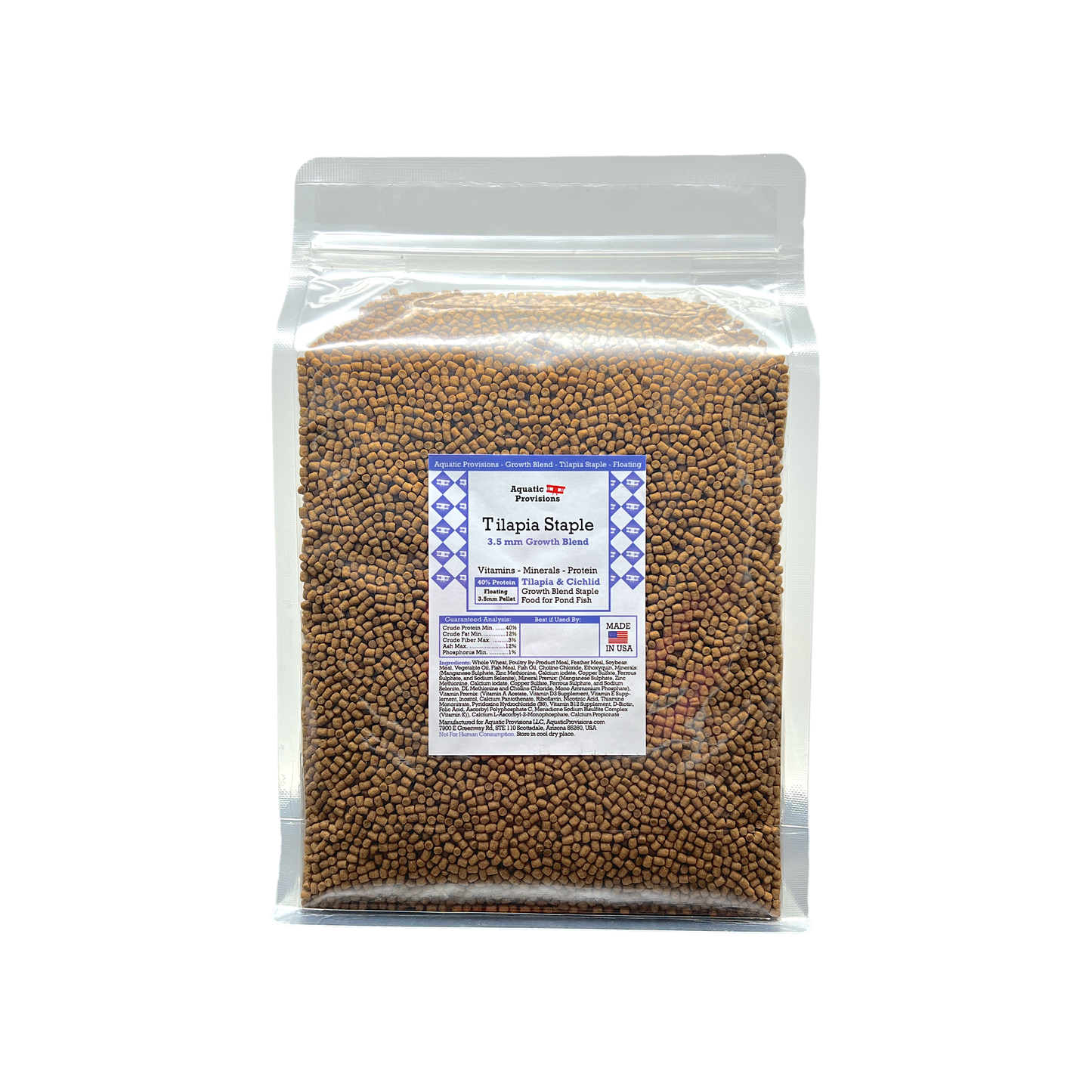 Tilapia Staple Growth Blend 3.5mm