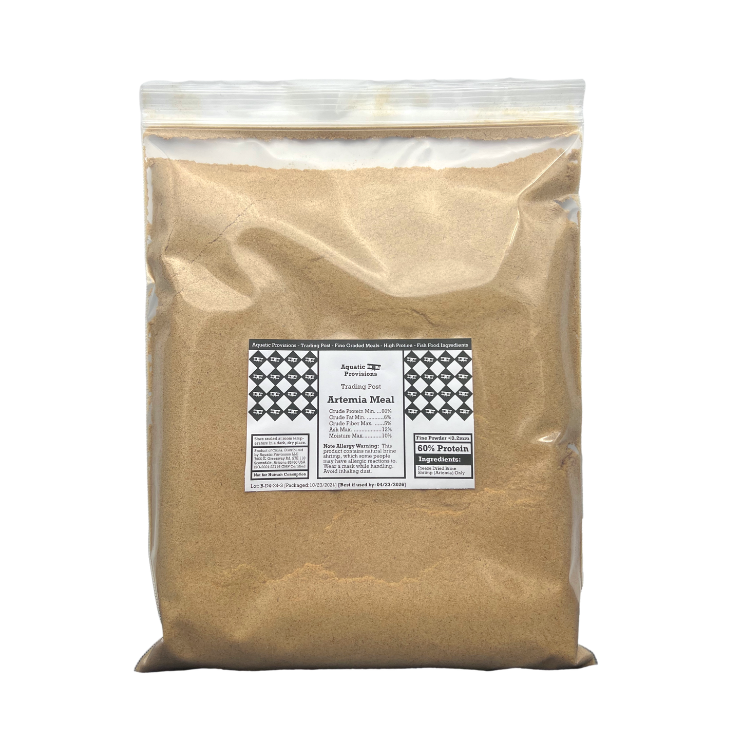 Brine Shrimp Meal – Fine Powder (<0.2mm) - Bulk