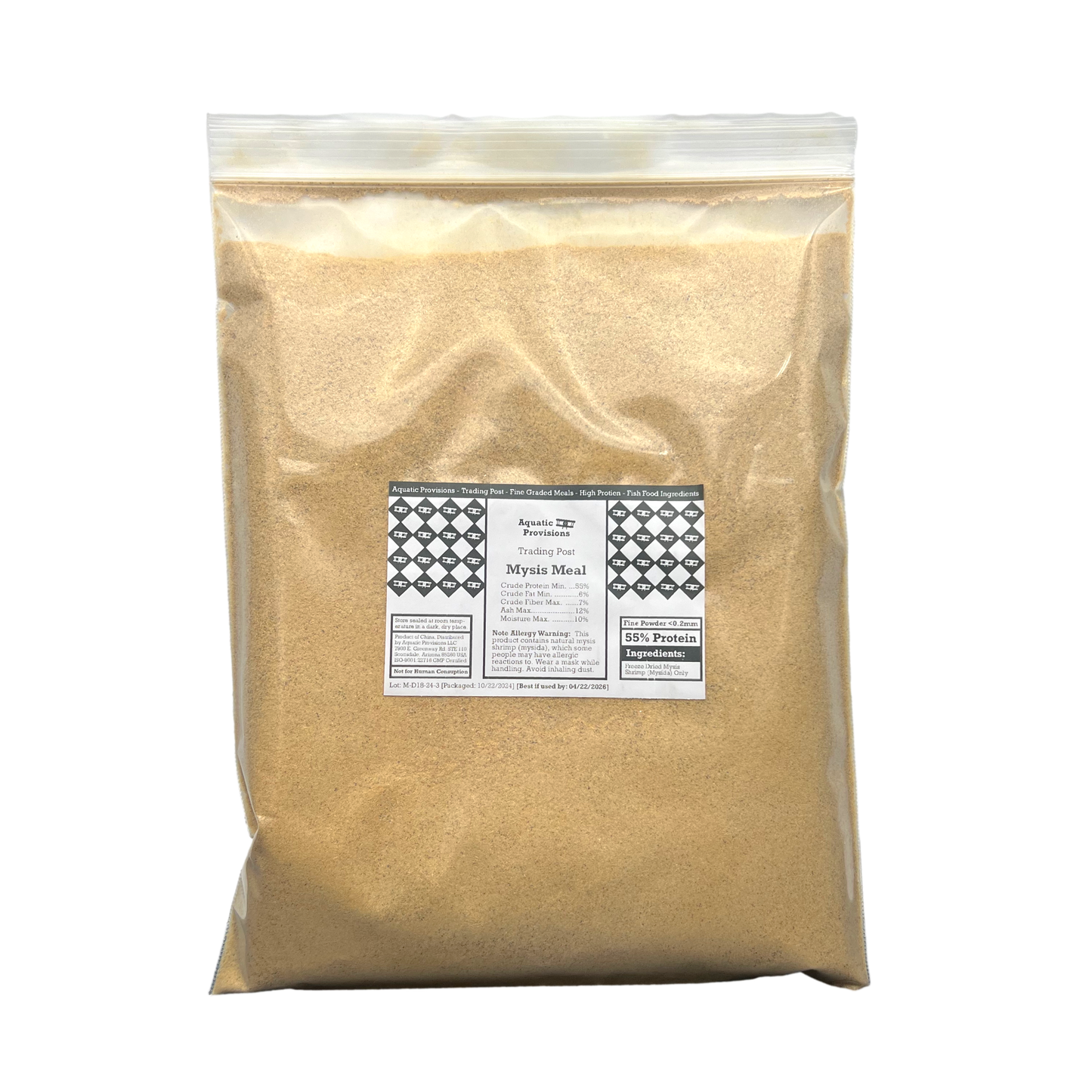 Mysis Shrimp Meal – Fine Powder (<0.2mm) - Bulk