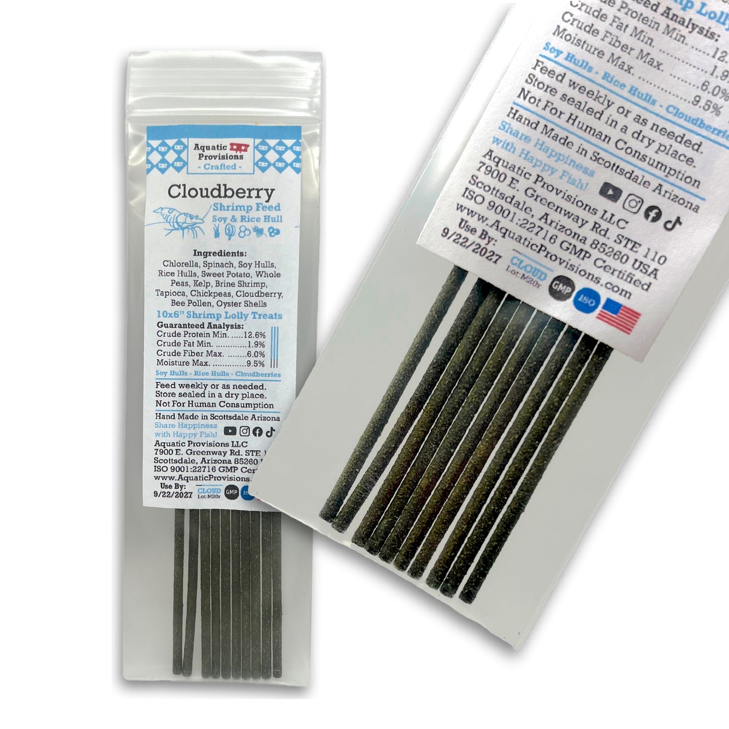 Cloudberry – Shrimp Lolly Treats 10x6"