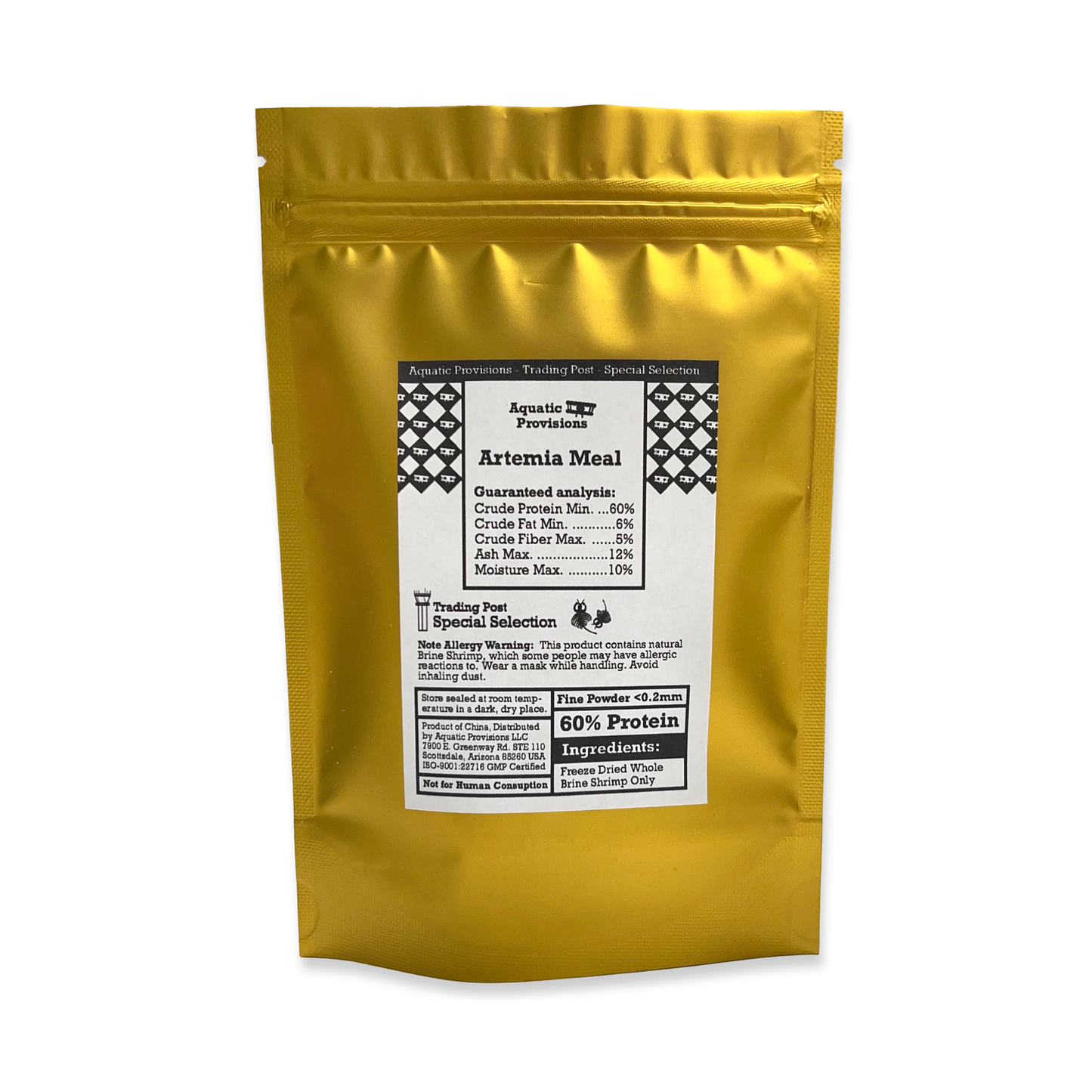Brine Shrimp Meal – Fine Powder (<0.2mm)