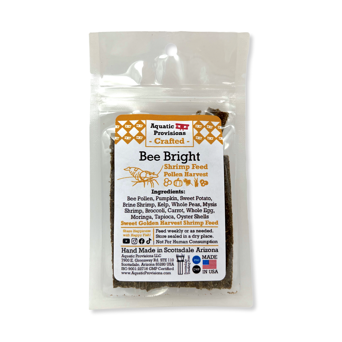 Bee Bright – Mineral Shrimp Feed