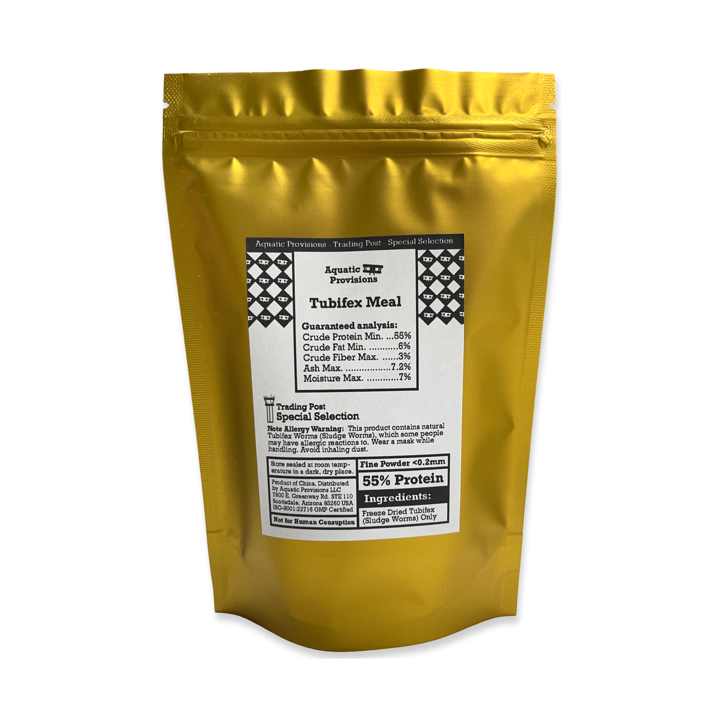 Tubifex Worm Meal – Fine Powder (<0.2mm)