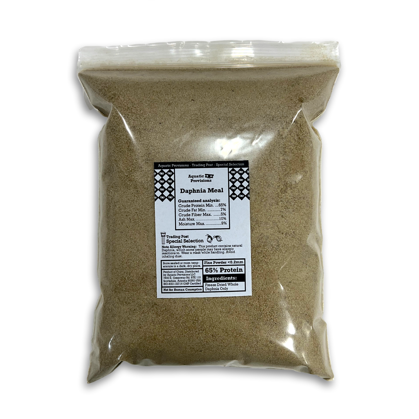 Daphnia Meal – Fine Powder (<0.2mm) - Bulk