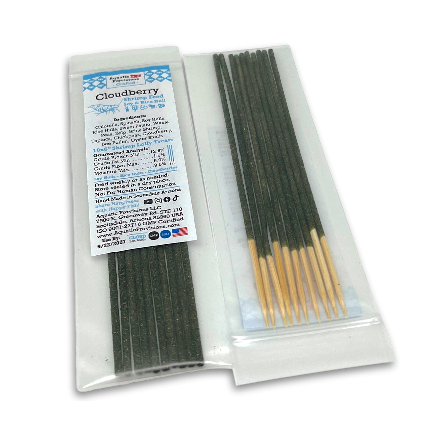 Shrimp Lolly Variety Pack – 5 Blends, 10 Sticks Each (50 Sticks Total)