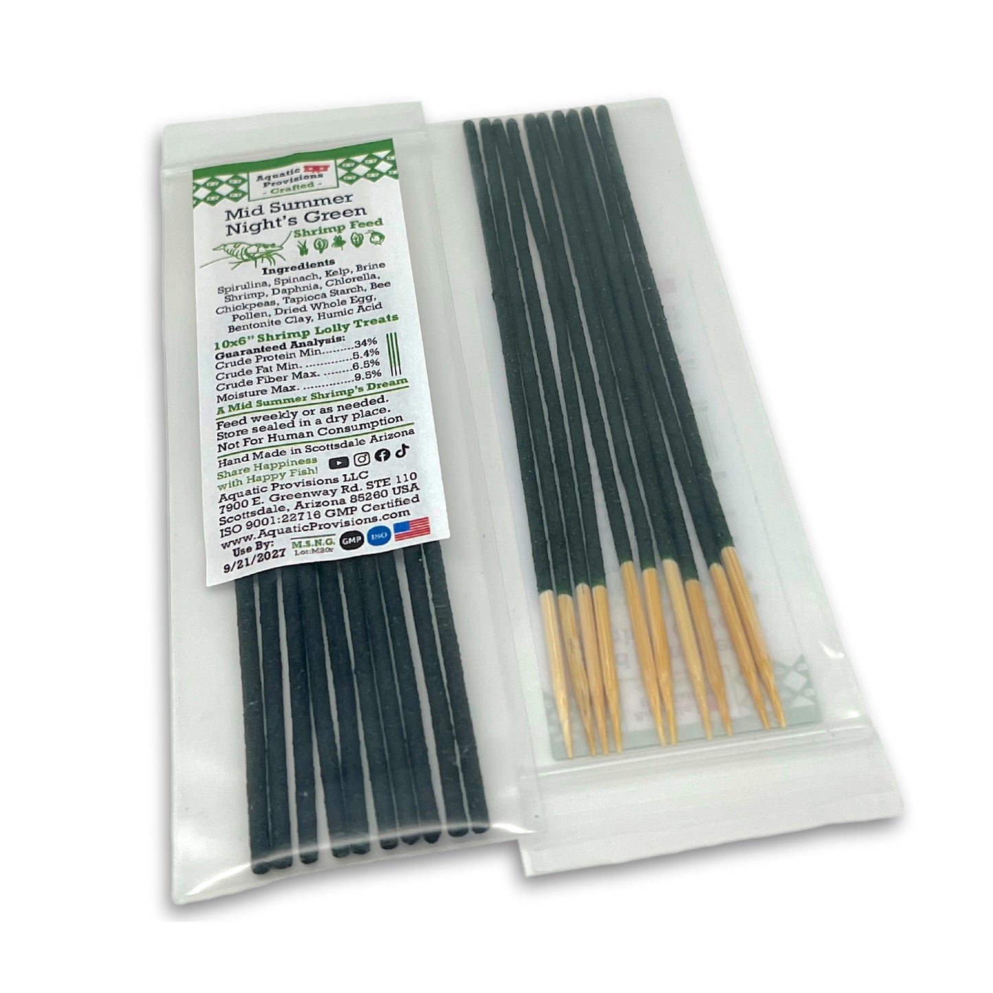 Shrimp Lolly Variety Pack – 5 Blends, 10 Sticks Each (50 Sticks Total)