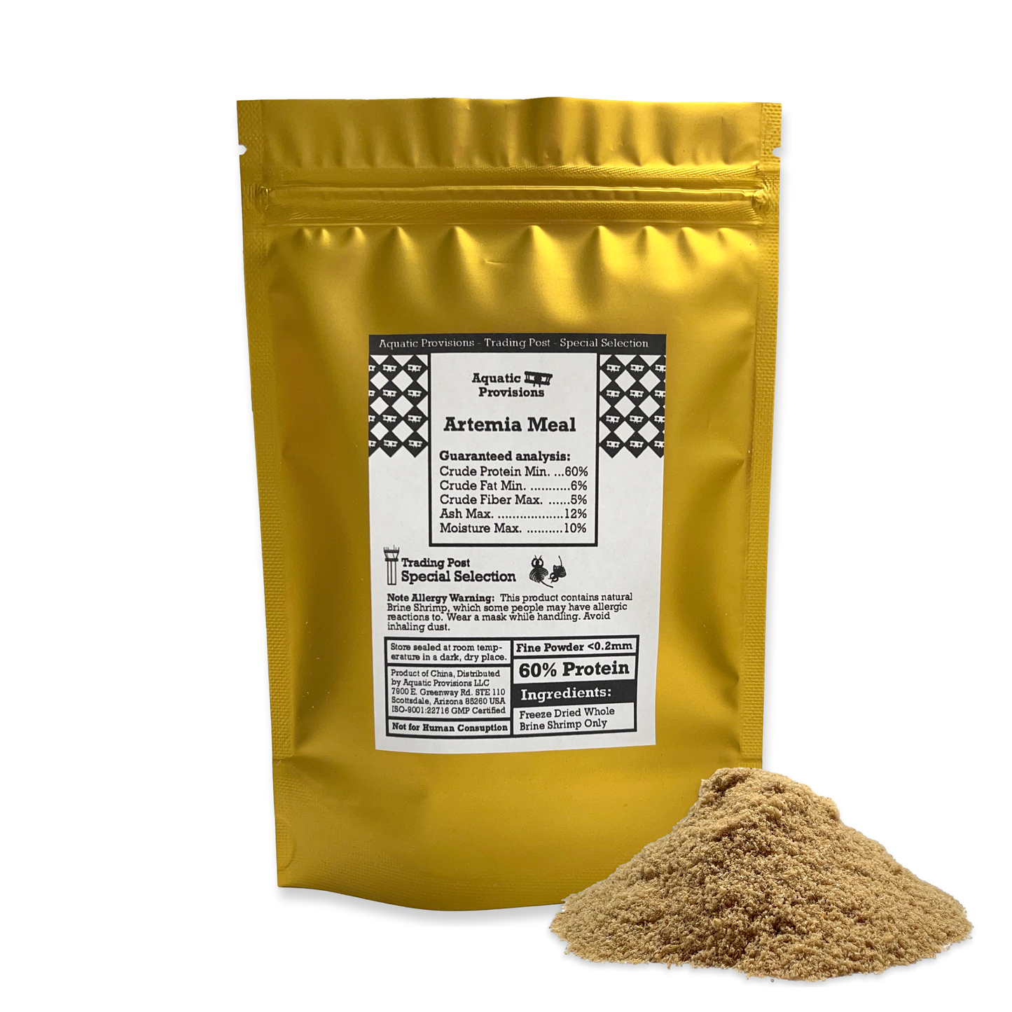 Brine Shrimp Meal – Fine Powder (<0.2mm)