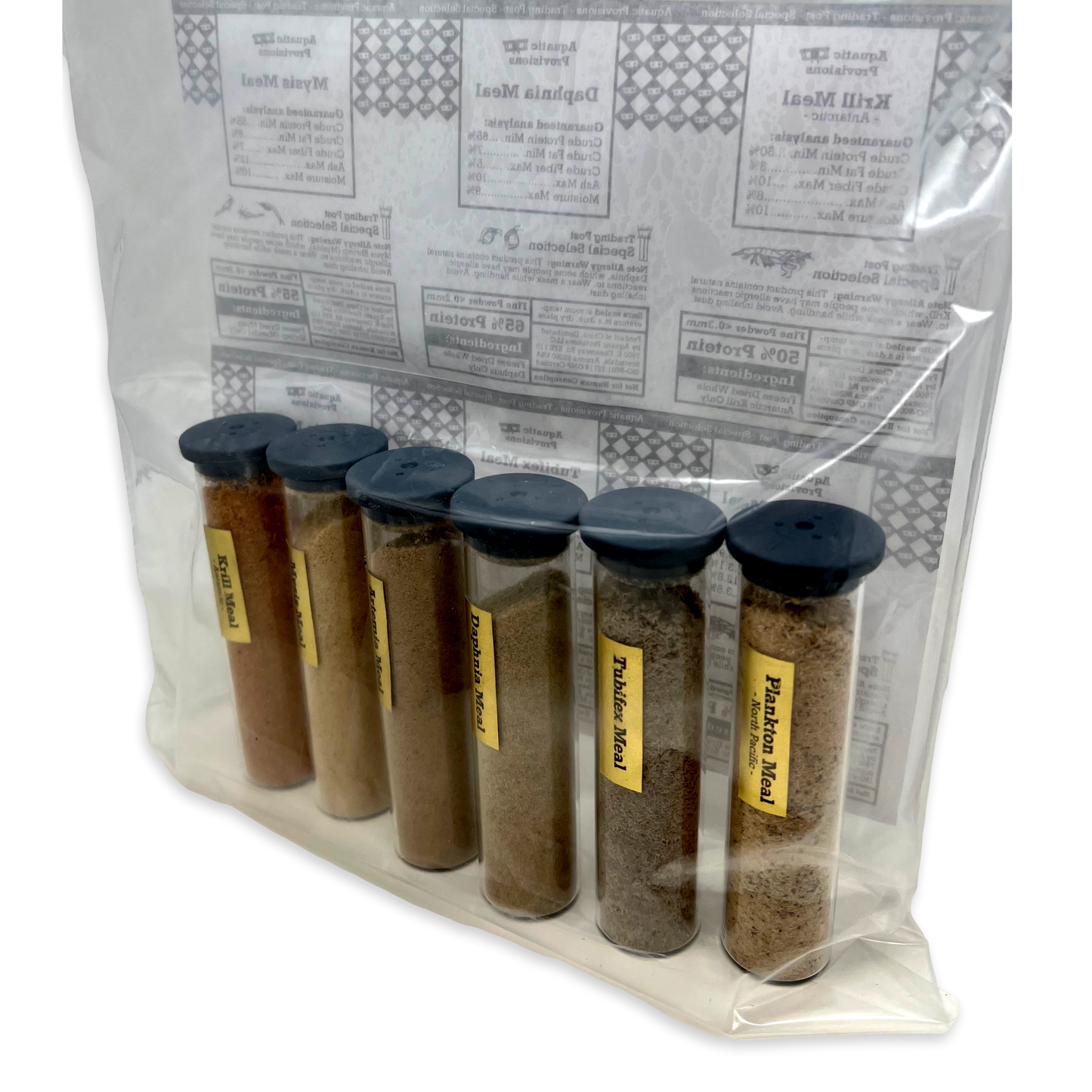 Freeze-Dried Meal Variety Pack – 6x100cc Glass Vials (DIY Feed & Breed Kit)