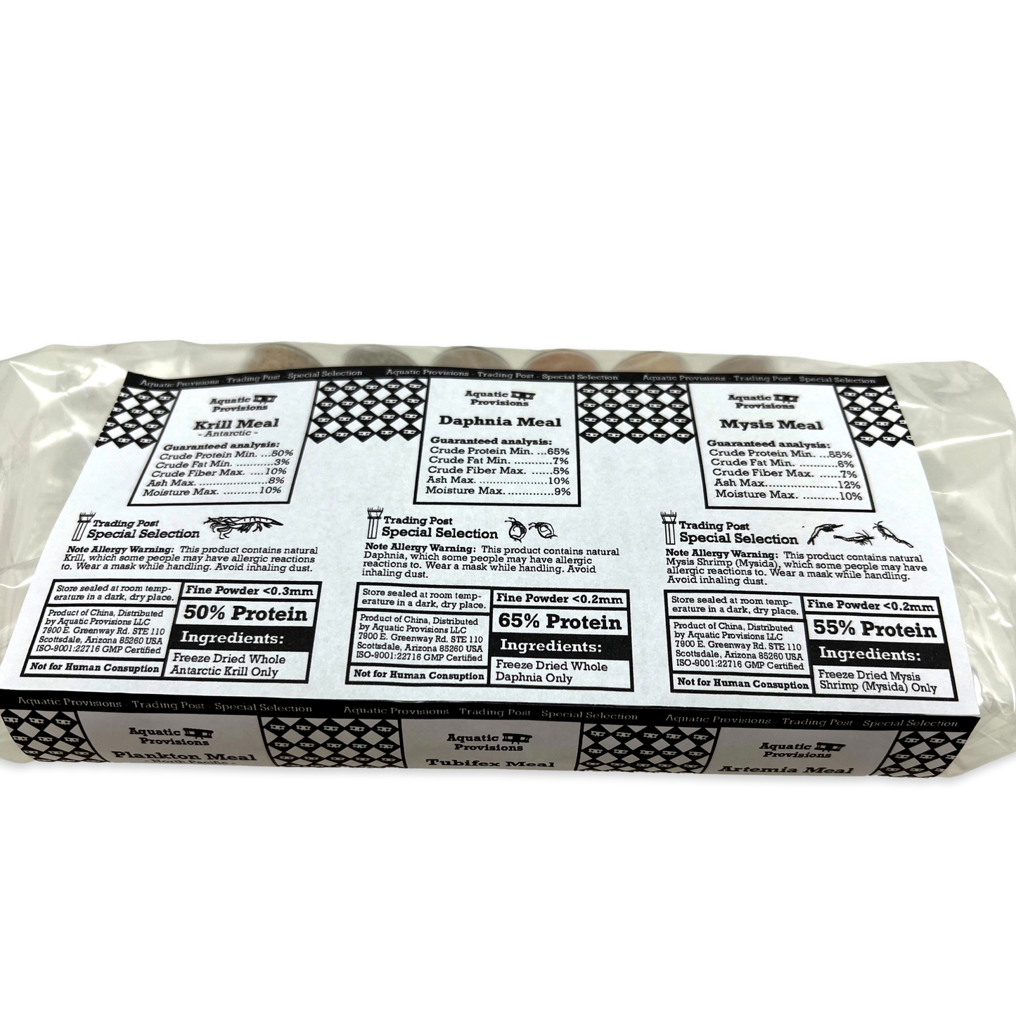 Freeze-Dried Meal Variety Pack – 6x100cc Glass Vials (DIY Feed & Breed Kit)