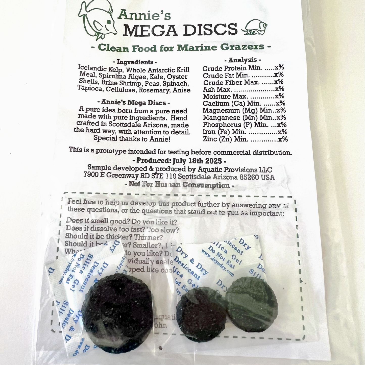 Annie's Mega Discs (ETA Nov. 2025)