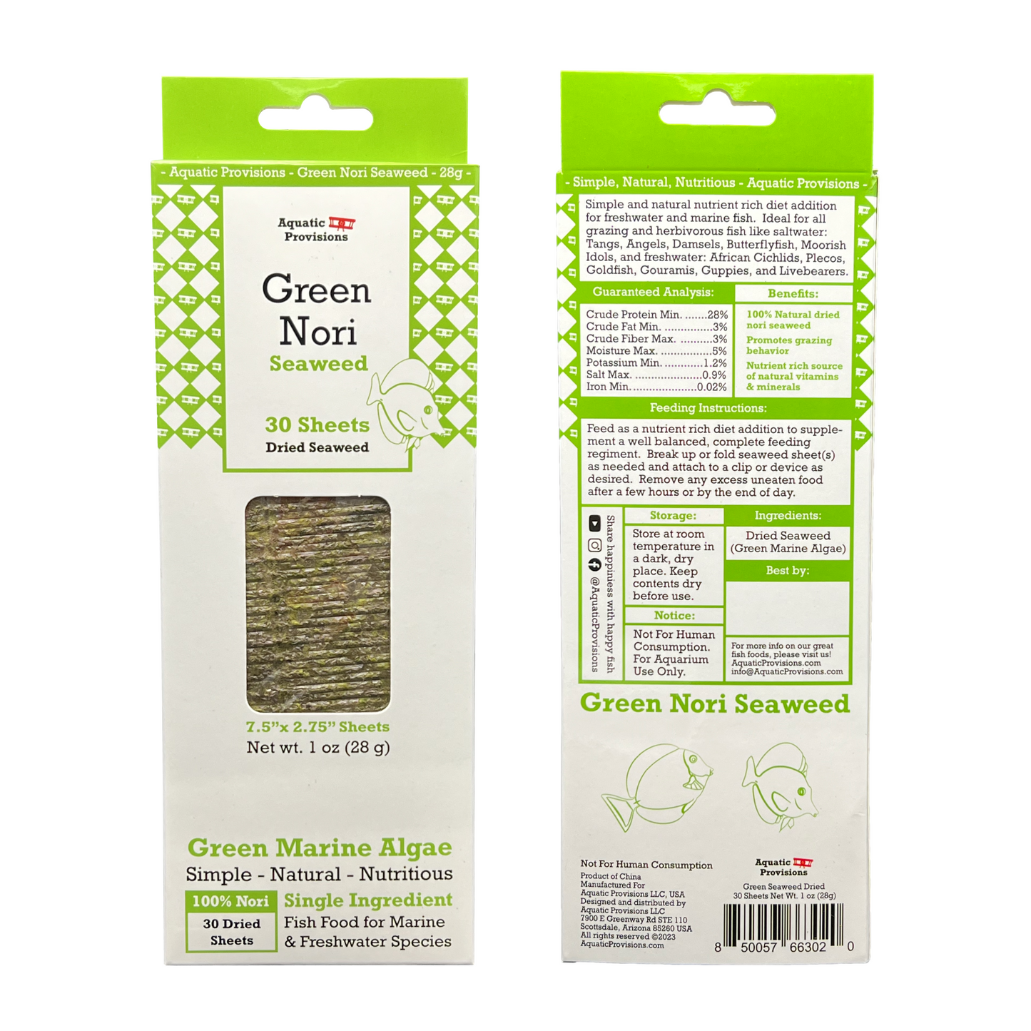 Green Nori Seaweed