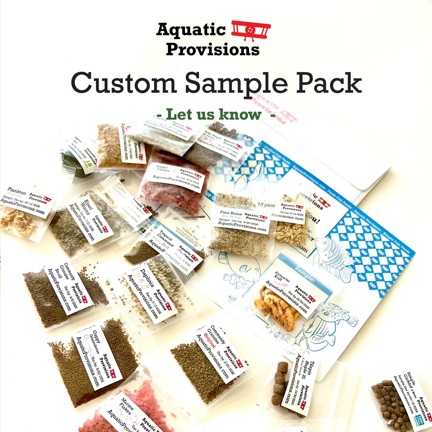 Get Custom Samples for $1.99 + $2.76 Shipping (US only)