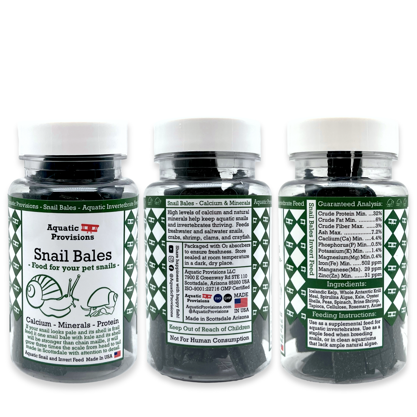 Snail Bales - Invert Feed